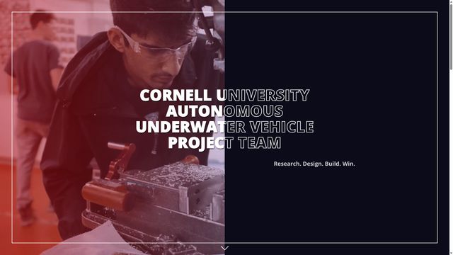 Cornell CUAUV website